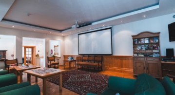 Cinema room with projector, Bad Hofgastein hotel